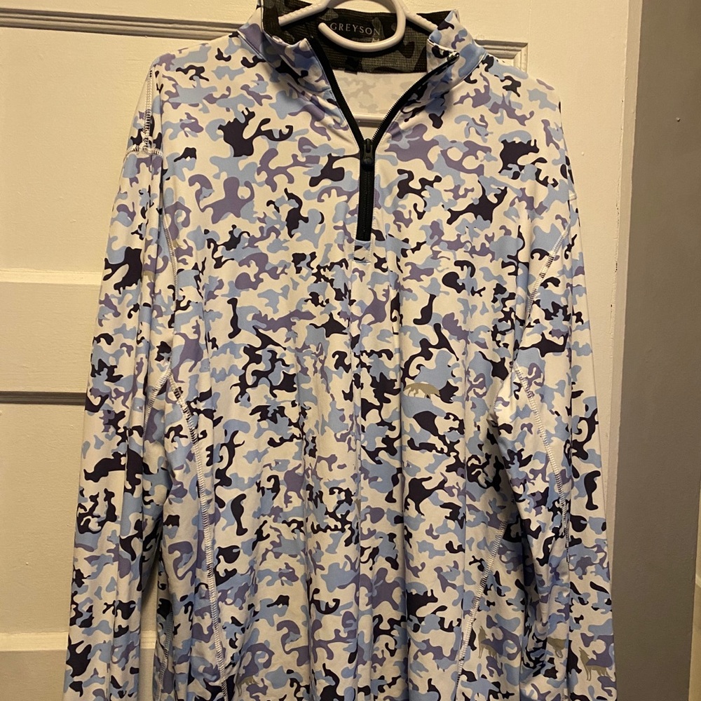 Greyson Men’s XL Camp Quarterzip